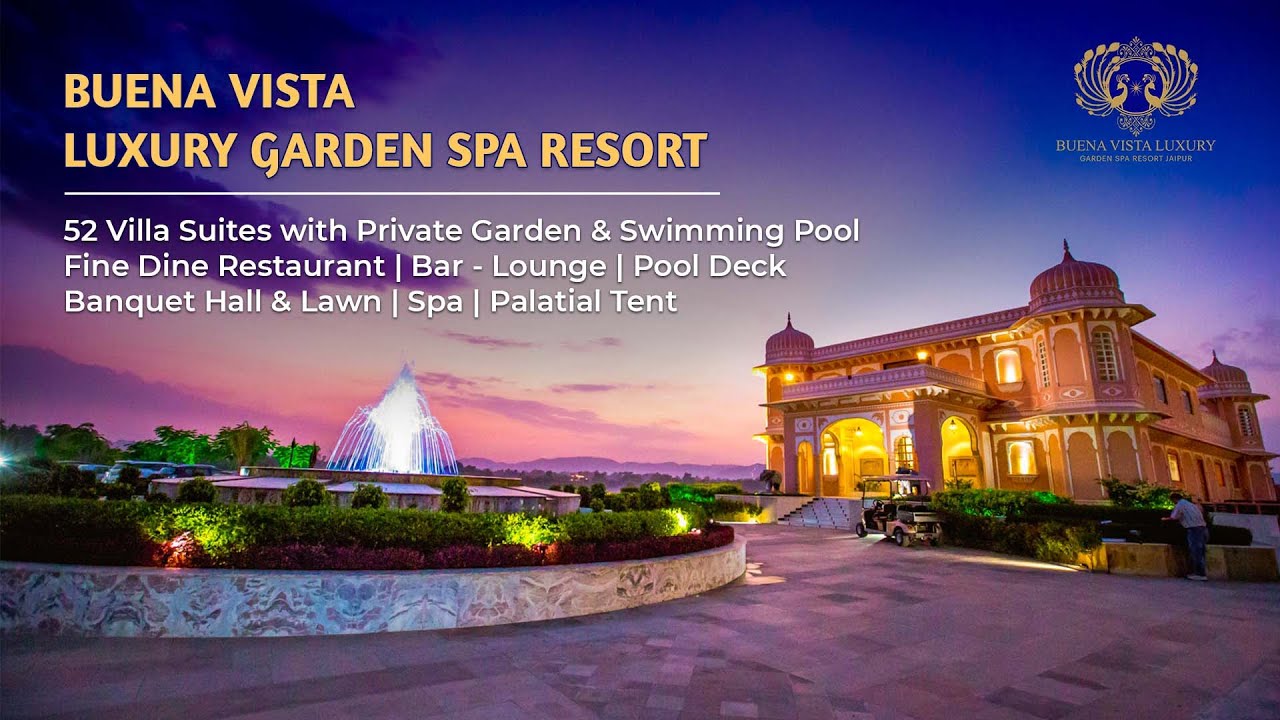 Buena Vista Luxury Garden Spa Resort | 5-Star Retreat in Jaipur | Private Villas, Pool & Spa