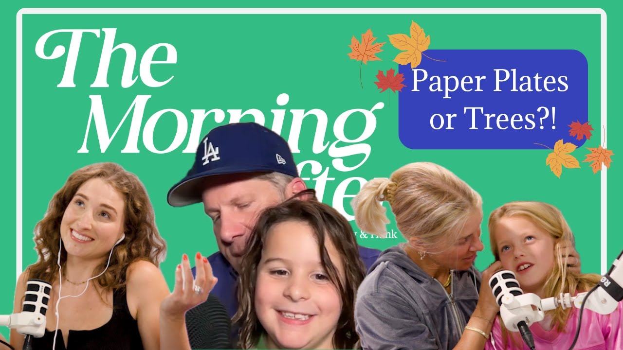 The Morning After Paper Plates or Trees?!