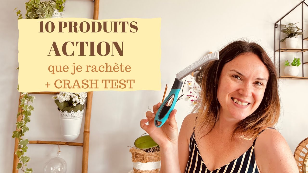 Les 10 produits ACTION que je rach&egrave;te + Crash Test