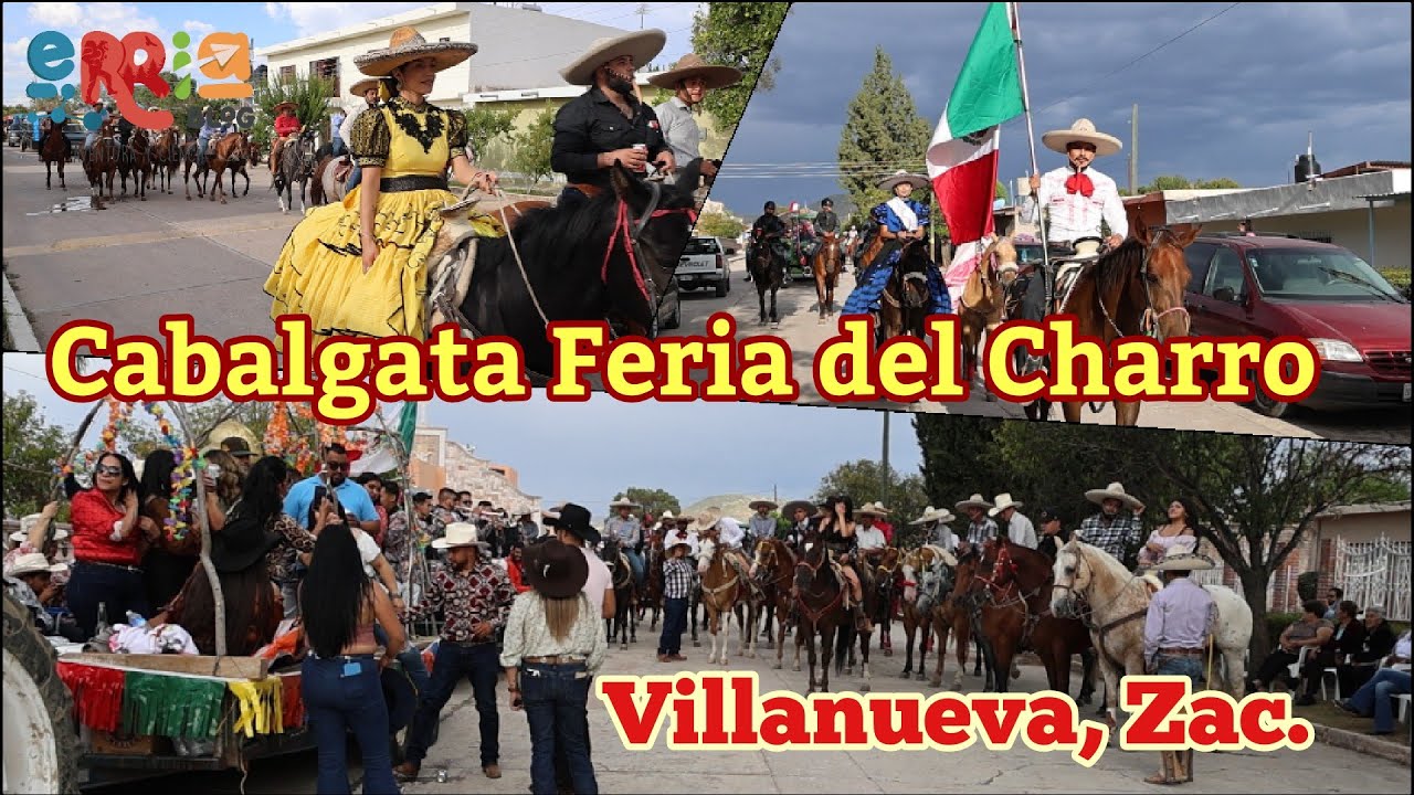 Cabalgata Colonia Felipe Ángeles, Villanueva (Caballos, banda y baile) 2023