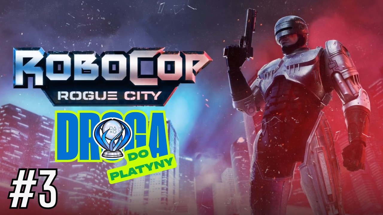 [3] 🏆 Droga do Platyny 🟥 RoboCop: Rogue City 🟥 Auto-9 sieje spustoszenie w Detroit!