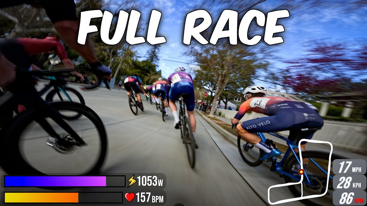 23% Climb in a Crit?! 2024 Cat's Hill Criterium P/1/2
