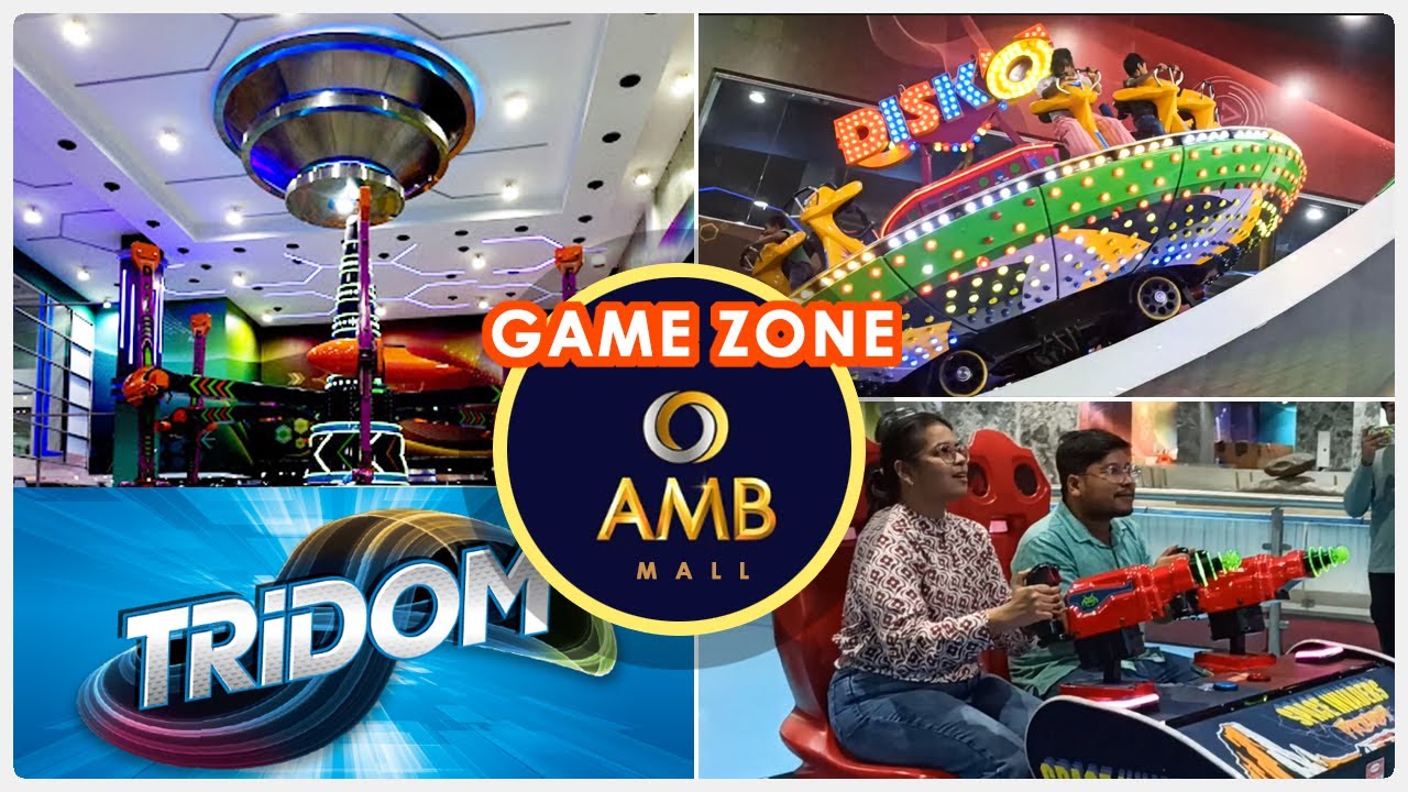 AMB Mall Play Zone || TRIDOM Play Zone || Sarath city capital mall || Anu's Amazing Vlog