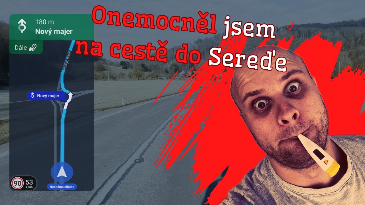 Onemocněl jsem na cestách 🚛 | VLOG ze Seredě | Nový formát vlogu