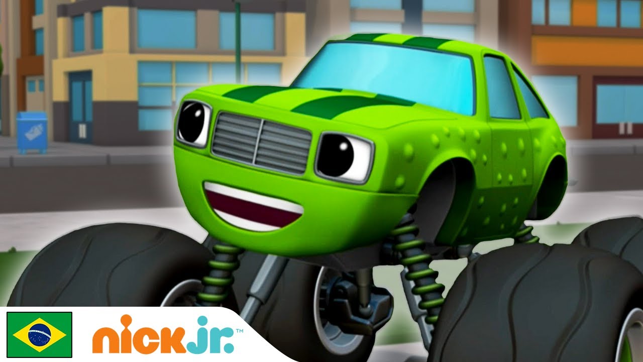 Blaze and the Monster Machines | O poder de Pickle 🏎  | Nick Jr.