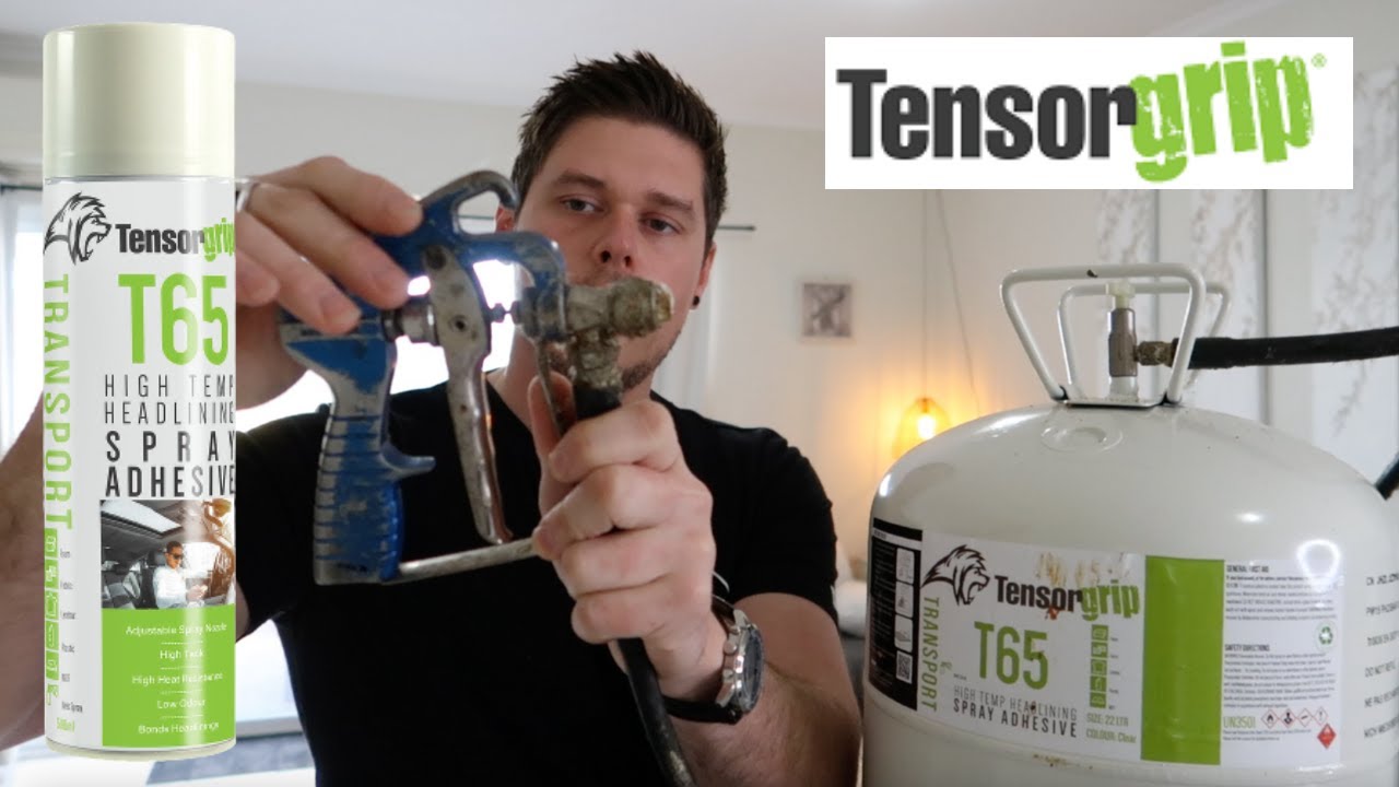TENSORGRIP® T65 Car Headliner Adhesive PRODUCT REVIEW & DEMONSTRATION
