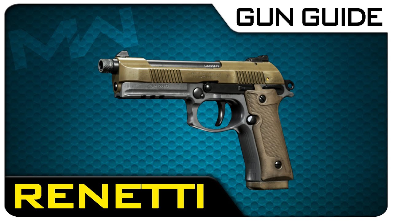Renetti Stats & Best Attachments! | Modern Warfare Gun Guide #31