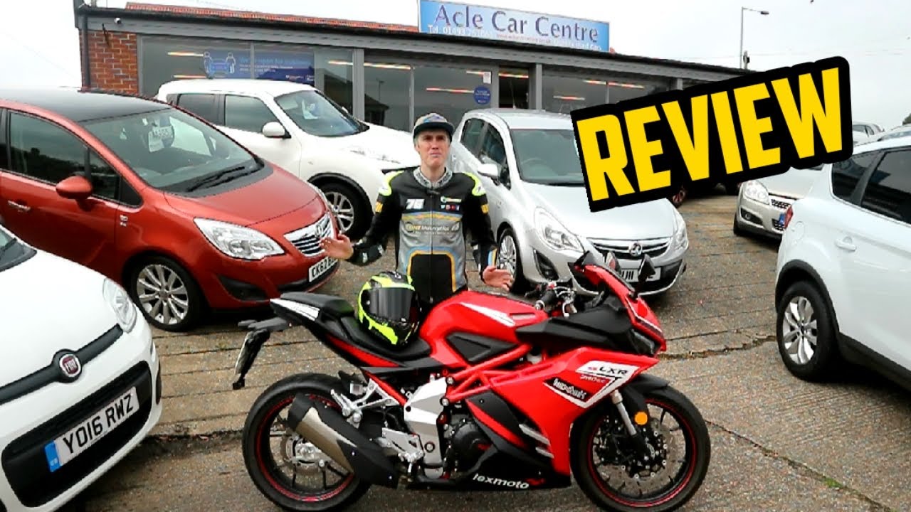 Lexmoto LXR380 Review *** The Best A2 Licences Sports Bike ? ***