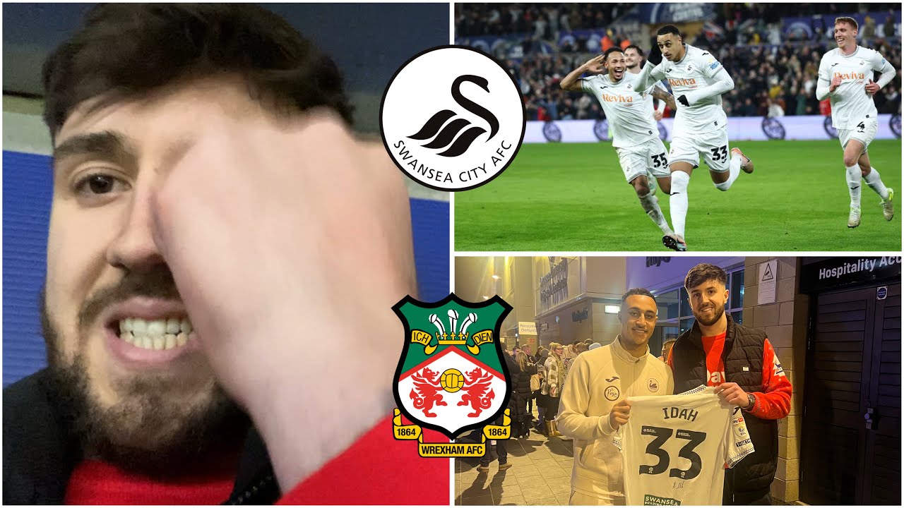 SWANS SCORE STOPPAGE TIME WINNER TO BEAT WREXHAM!|SWANSEA 2-1 WREXHAM|MATCHDAY VLOG #19