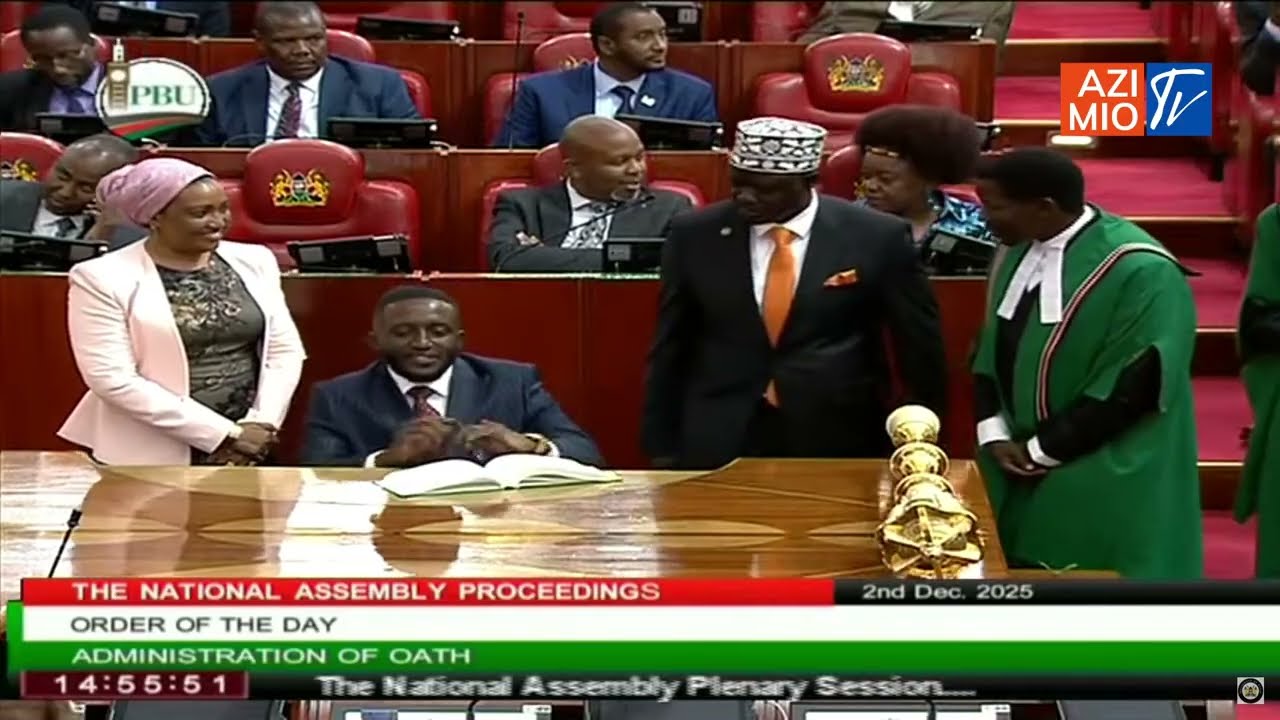 HISTORIC! Boyd Were & Kombe Take Oath Following Landslide By-Election Wins