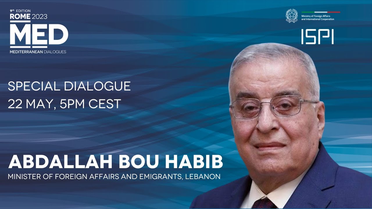 #MED23 | Special Dialogue with Abdallah Bou Habib