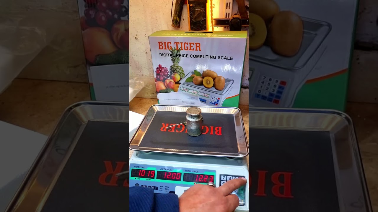 شرح استخدام ميزان BIG TIGER بج تايجر وبرمجته حسب الرغبه وطريقه ظبط المصنع للميزان