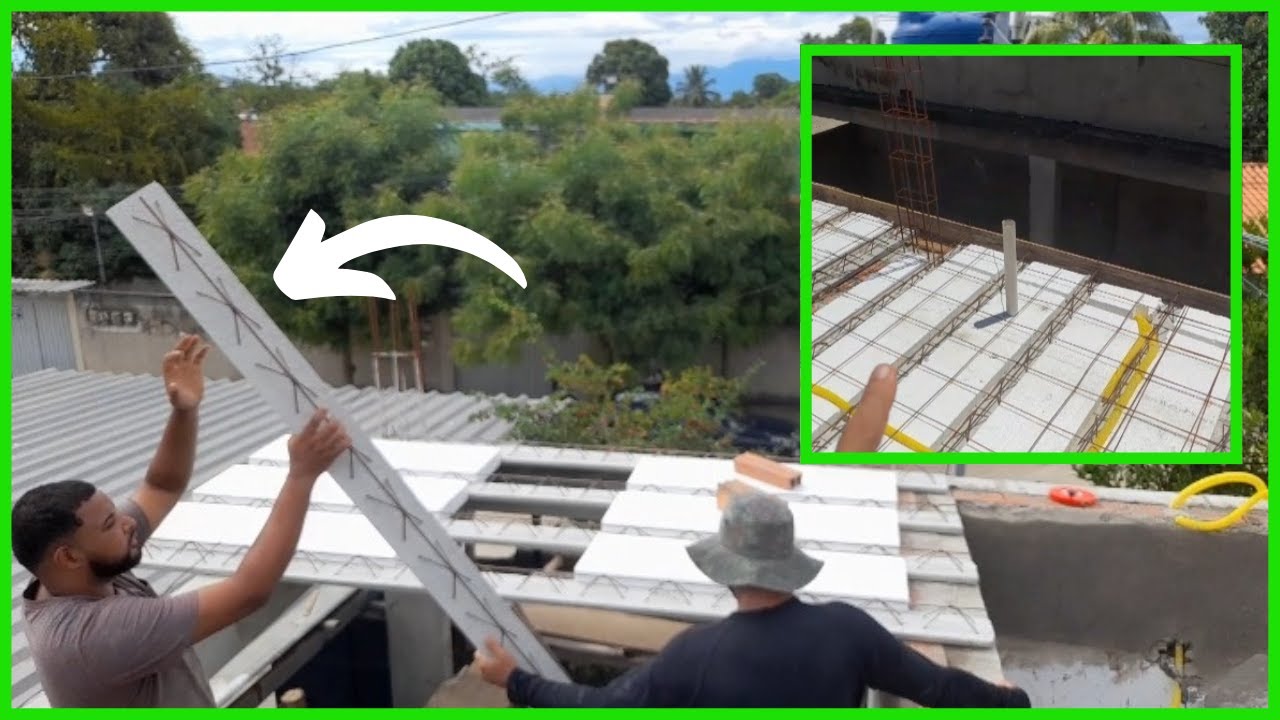 [Passo a passo] Como montar uma laje de treliça e isopor com  perfeição!