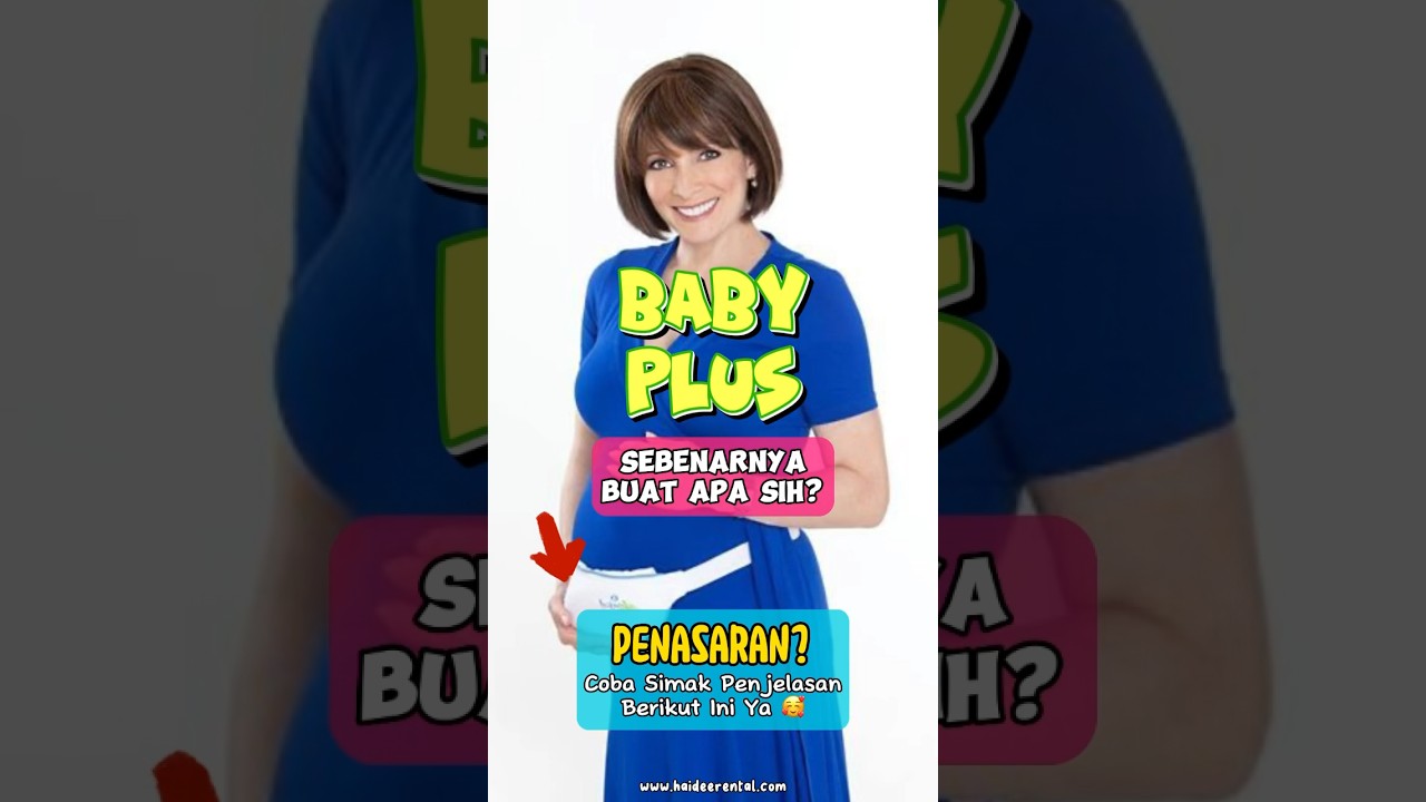 Baby Plus? Buat apa sih sebenarnya? 🤔#sewamainan #babyplus #tips #pregnancy #newbornbaby #mom #fyi