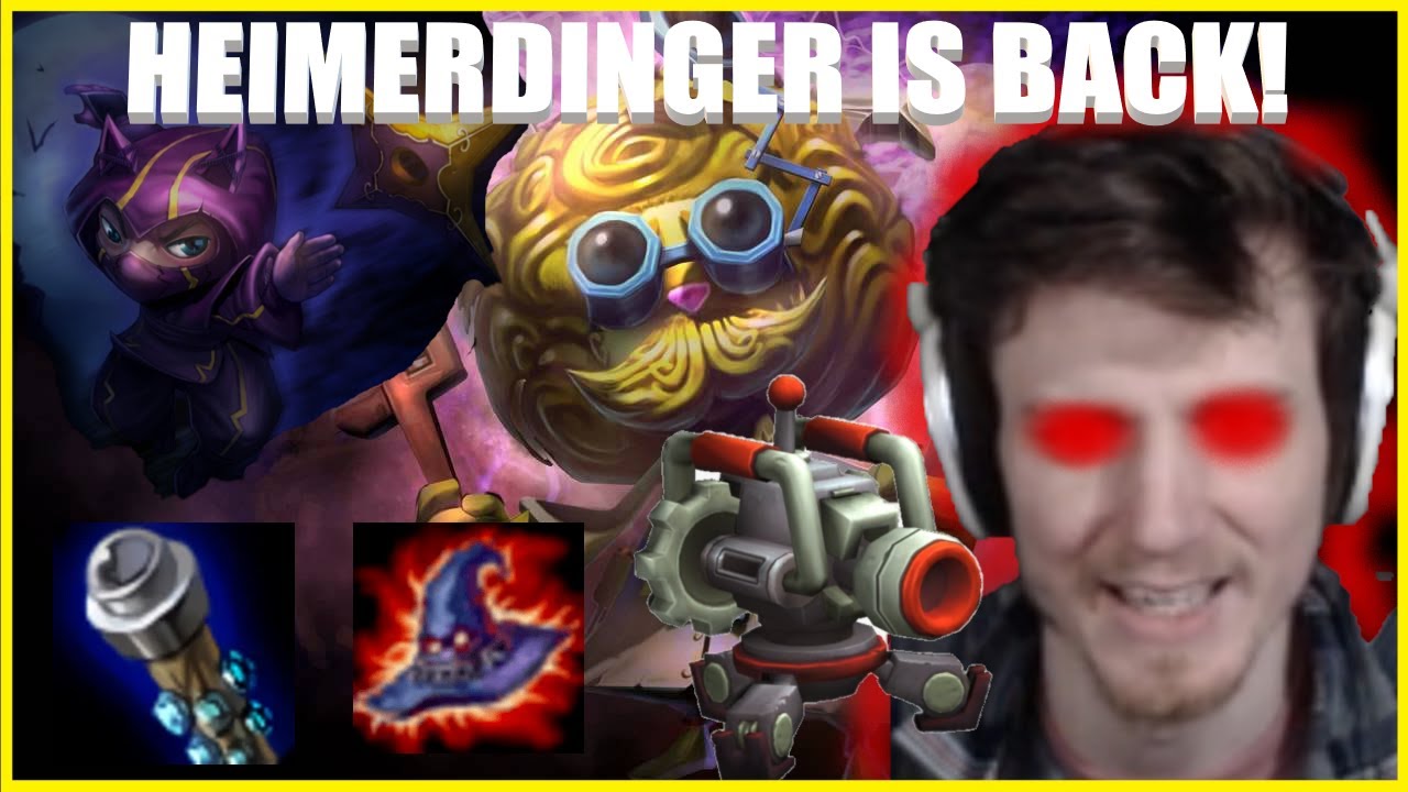 Hashinshin: Heimerdinger has returned to Top... Mages displaying skill