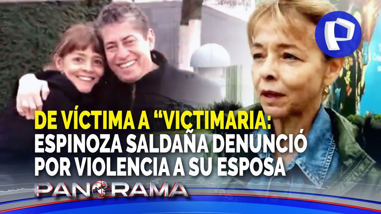 ¡Exclusivo! De víctima a “victimaria”: Eloy Espinosa-Saldaña denunció por violencia a su esposa