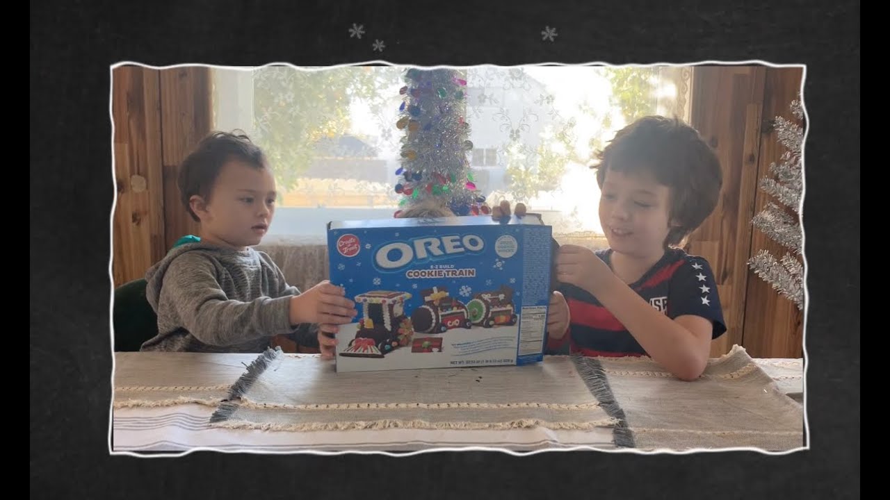 OREO COOKIE TRAIN!