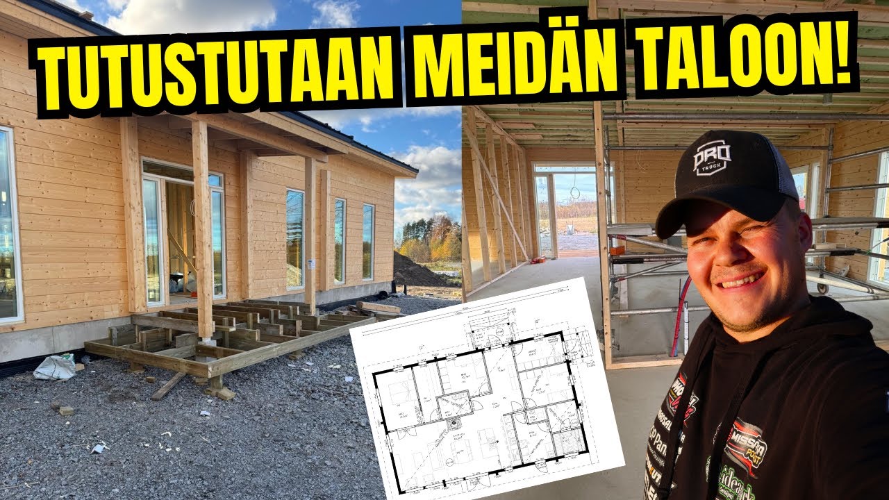 TÄLLÄINEN SUUNNITELTIIN!  | Paulin Rakennuspäiväkirja Osa 14.