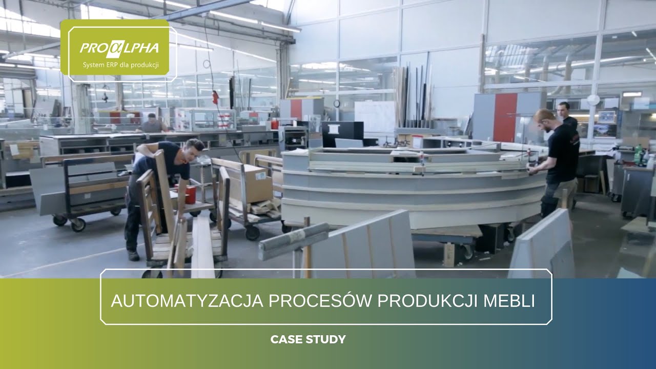 System ERP w przemyśle meblarskim - przykład wdrożenia