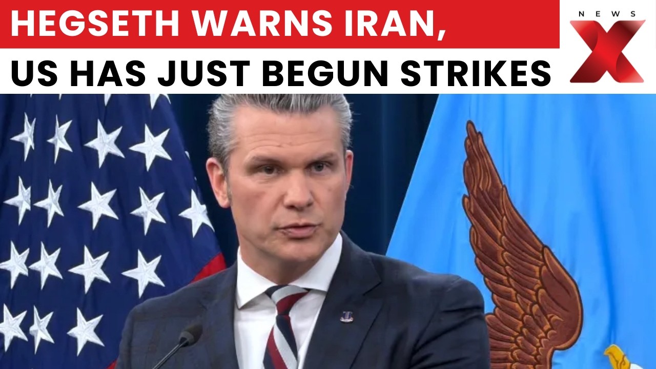 Iran-US War: US War Effort Against Iran “Only Just Started,” Says Hegseth | Latest News | NewsX