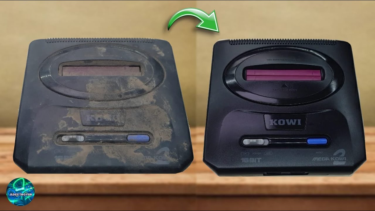 Restauro consola retro que compre por 250 pesos