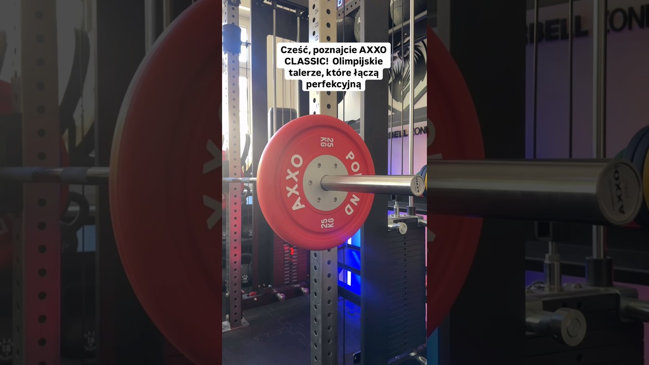Talerze olimpijskie AXXO CLASSIC #axxo #podsztanga #powerlifting