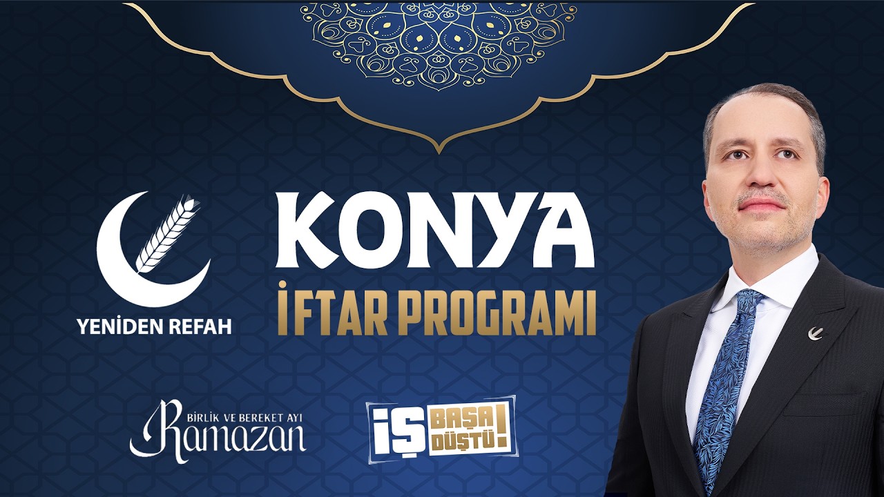📡 Konya İftar Programı