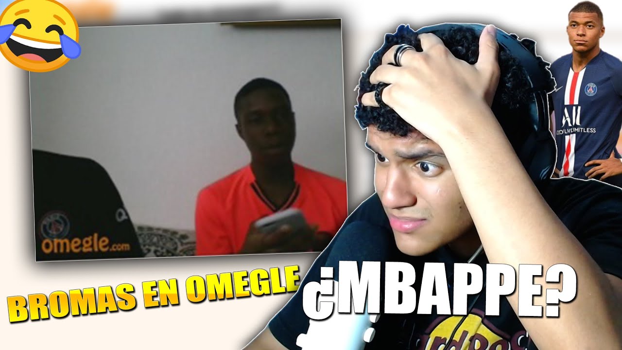 MBAPPÉ! 😂 BROMAS EN OMEGLE 🤣xd