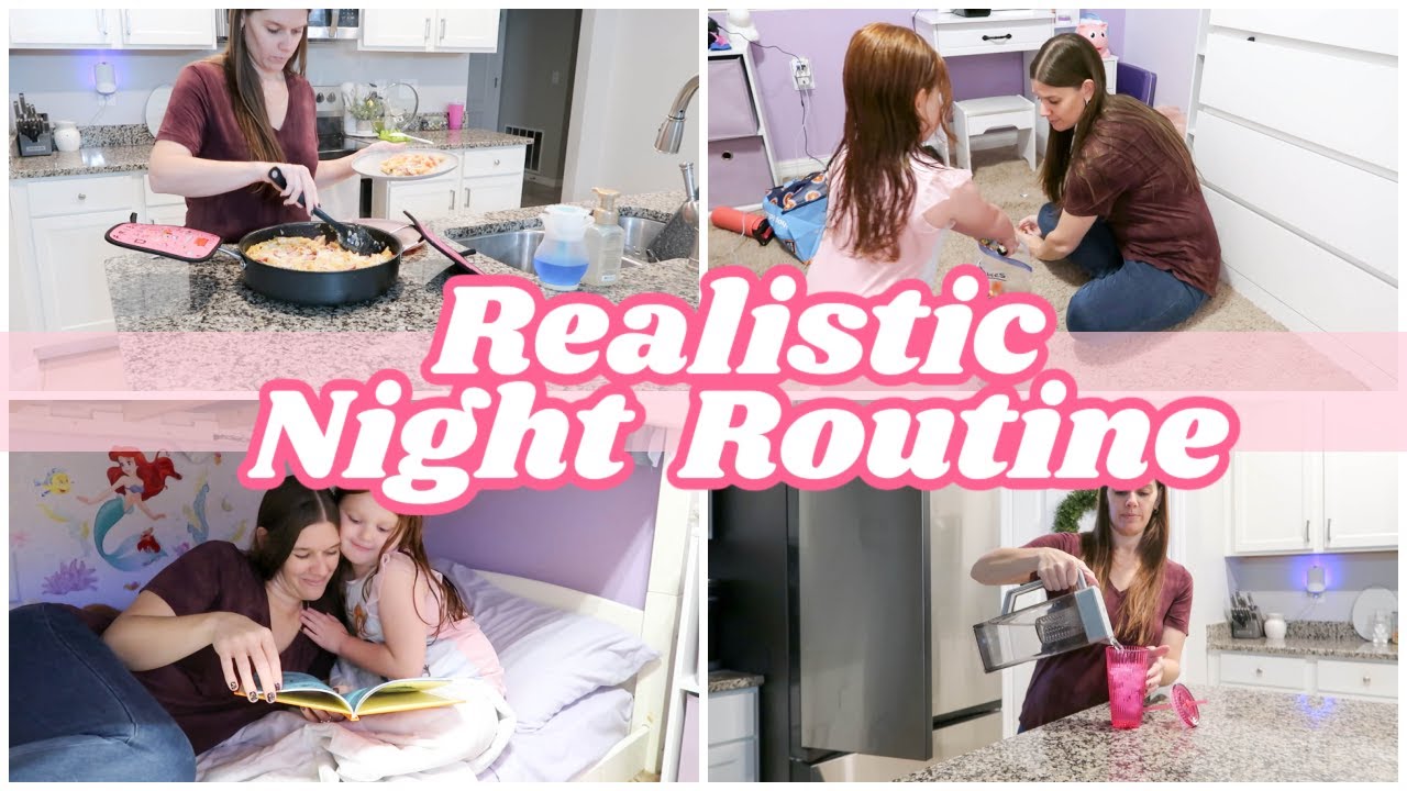 NEW NIGHT ROUTINE OF A MOM OF 5 | REALISTIC NIGHT TIME ROUTINE SPRING 2024