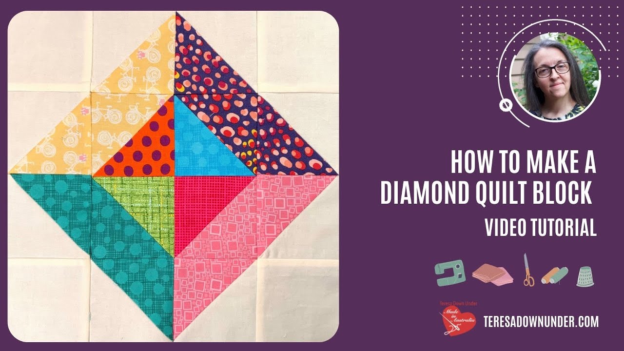 Diamond block - Colour Fair Down Under QAL