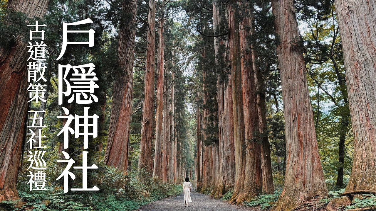 戶隱神社｜漫步靈山古道🐾徒步完整五社巡禮｜大人也難以逃脫的忍者屋敷｜排隊戶隱蕎麥麵｜長野、日本旅遊、Satori日本生活