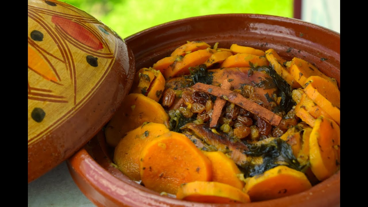 Sweet Potato Tagine | Delicious and Healthy! | طاجين بالبطاطس الحلوة