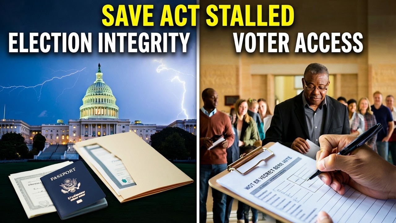 SAVE Act Stalled in Senate: Here's Why