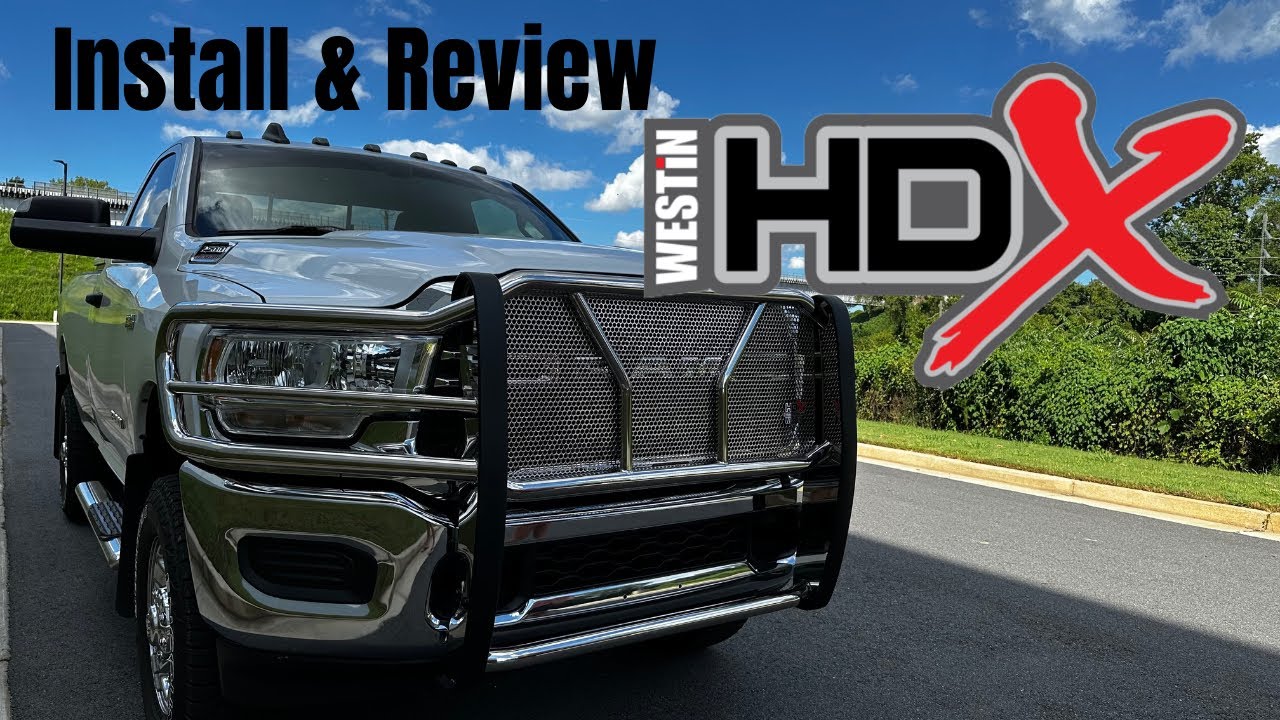 Westin HDX Grill Guard Installation & Review | Ram 2500 4x4 Tradesman @Westin Automotive