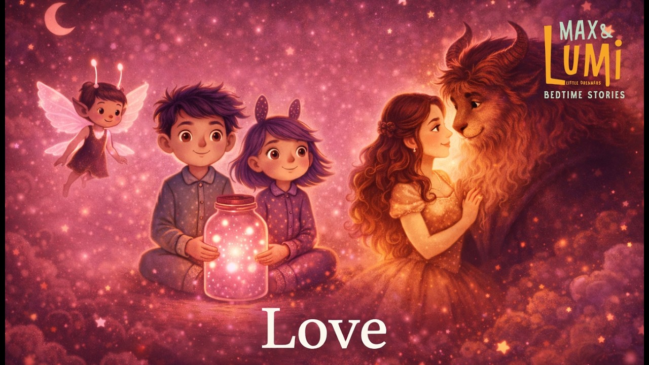 Beauty and the Beast Calming Bedtime Story for Kids & Toddlers | The Hidden Beauty – Learning Glow