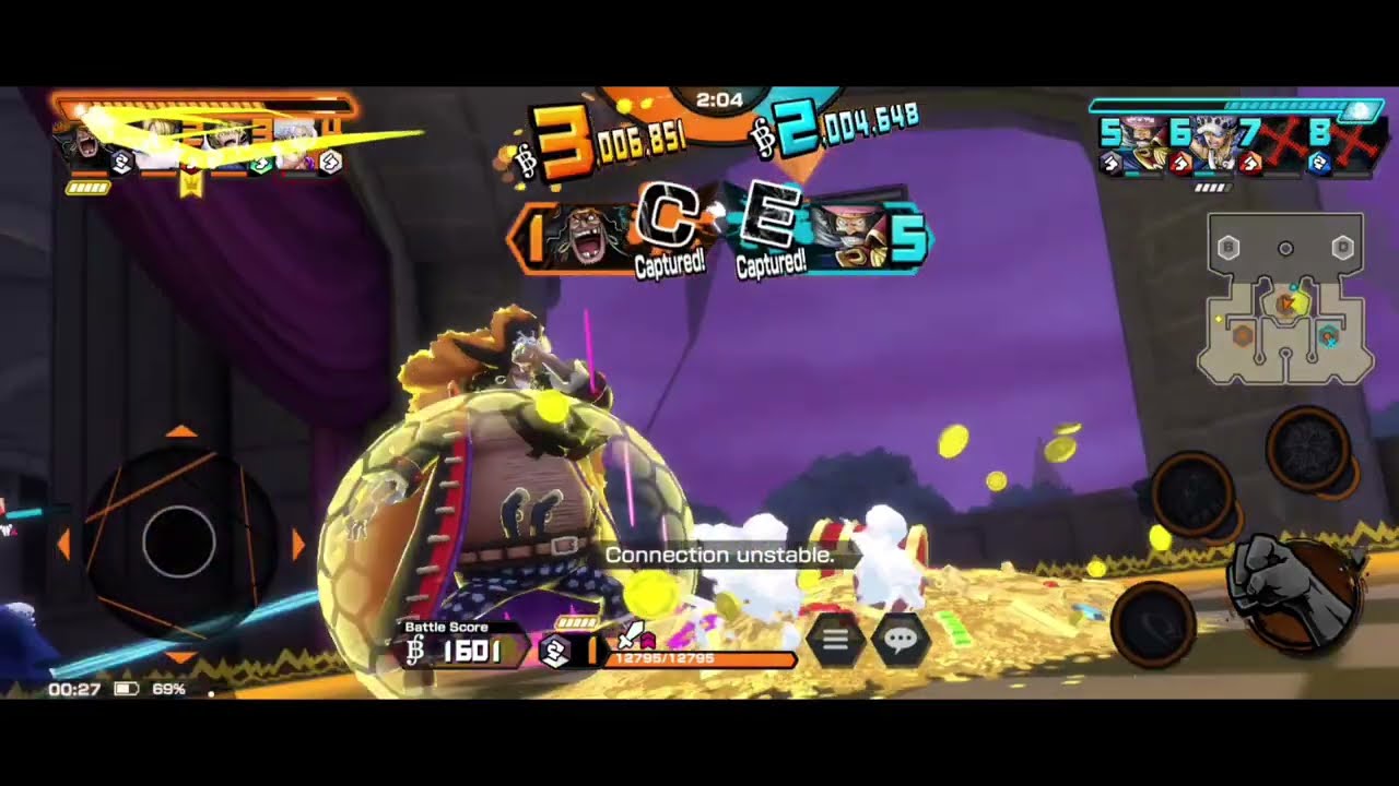 Black Beard Marshall D Teach One Piece ワンピース bounty rush fun game #ワンピース1021 #onepiece #opbr #バウンティ 