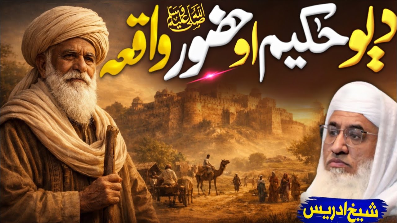 د یوحکیم مسلمانیدو او د حضور ﷺ واقعہ | Molana Sheikh Idrees Sahib | Pashto Bayan