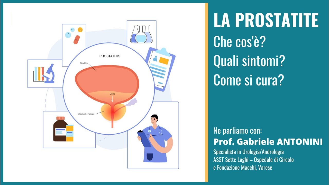 Prostatite: che cos&rsquo;&egrave;? Che sintomi d&agrave;? Come si cura?