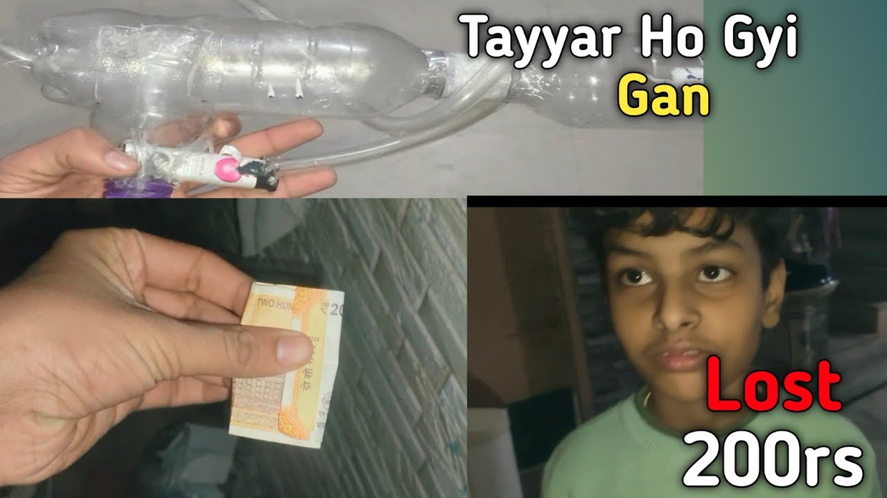 Arham lost 200rs but mere pass hai prank kar raha hun 😄 Or plasma Cannon bhi tayyar ho gyi 