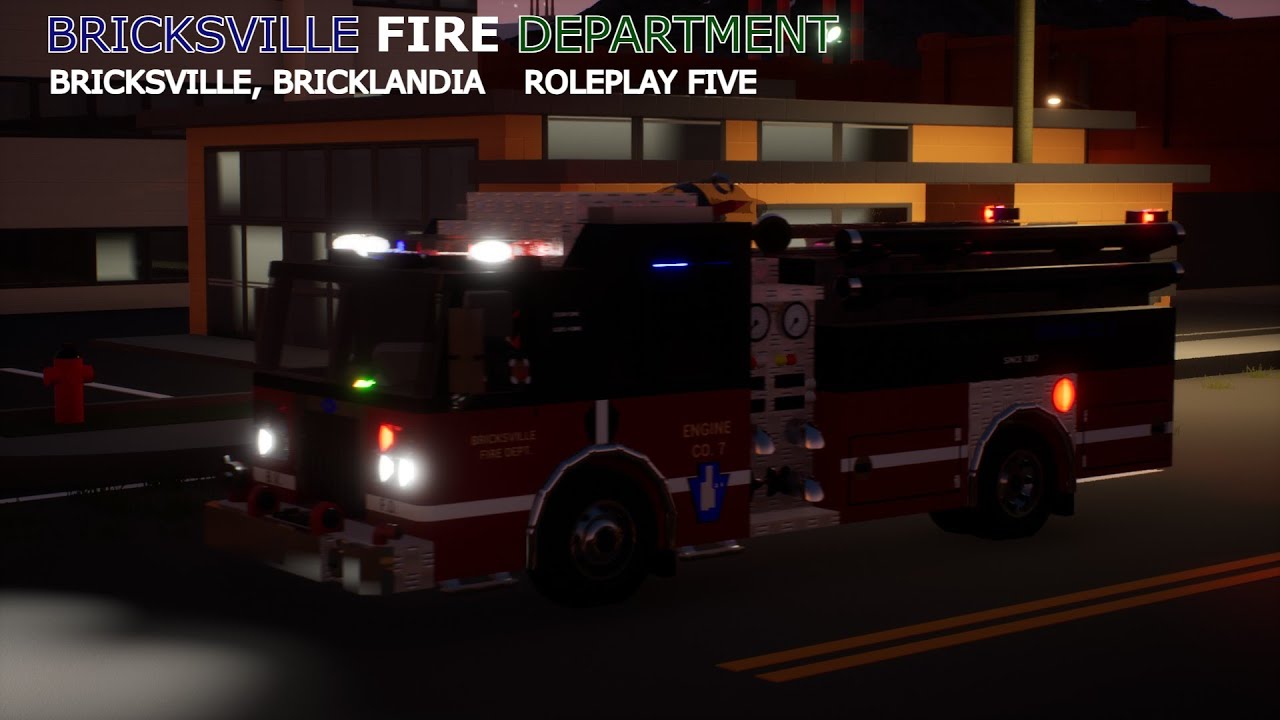 Brick Rigs Fire Department Roleplay 5!
