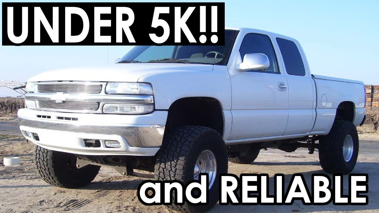 Top 7 BEST Trucks Under 5K (Reliable)
