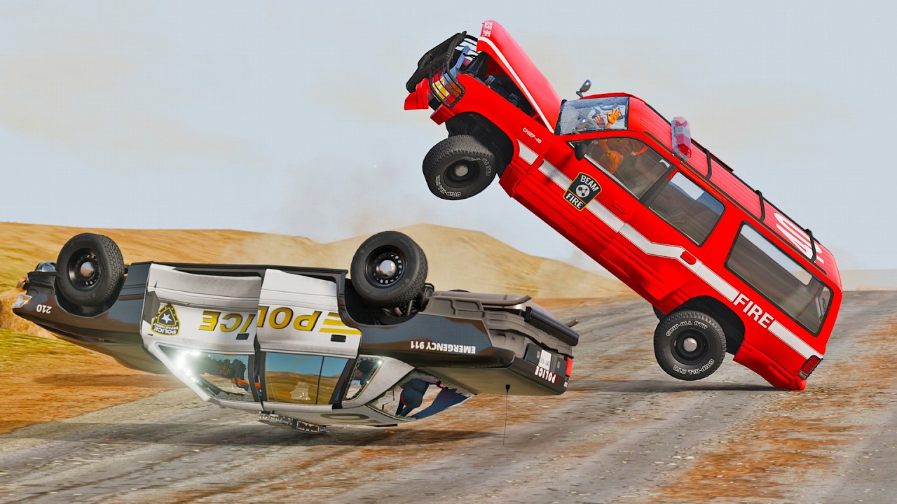 Cars vs Road Rage #120 - BeamNG Drive | xxbdmnxx