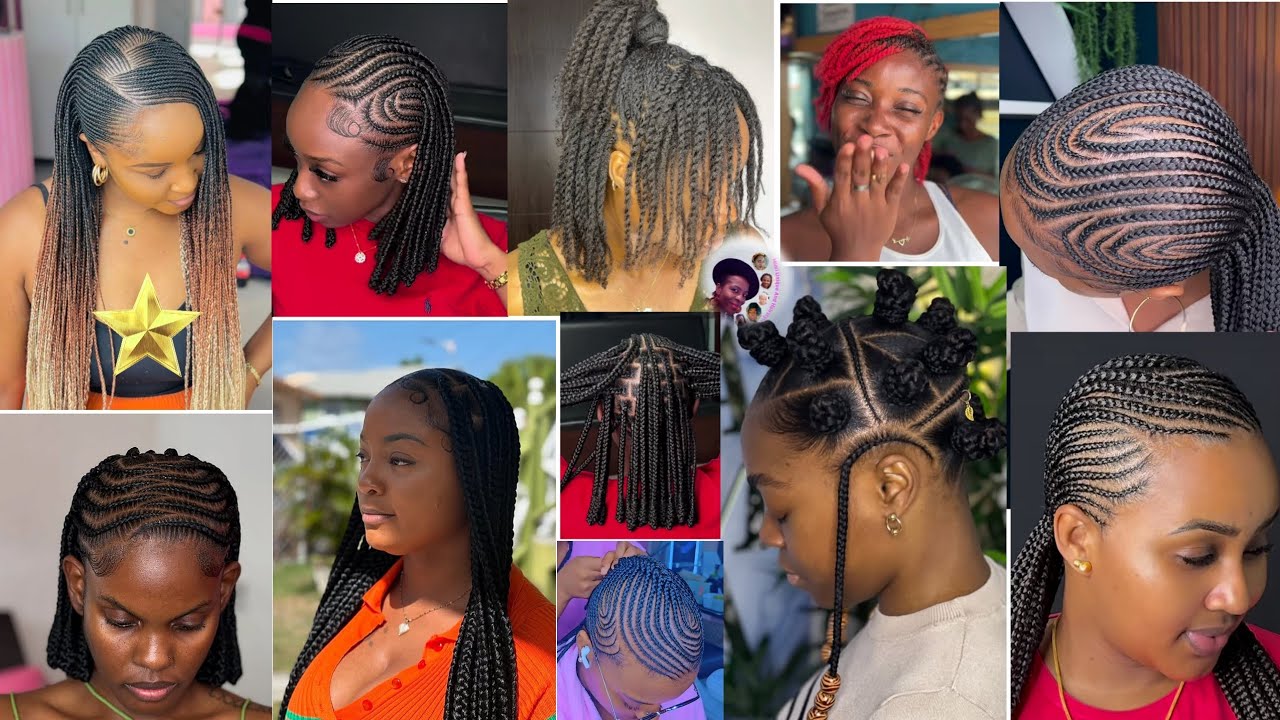55+BEAUTIFUL AND ATTRACTIVE BRAIDS HAIRSTYLES FOR BLACK WOMEN