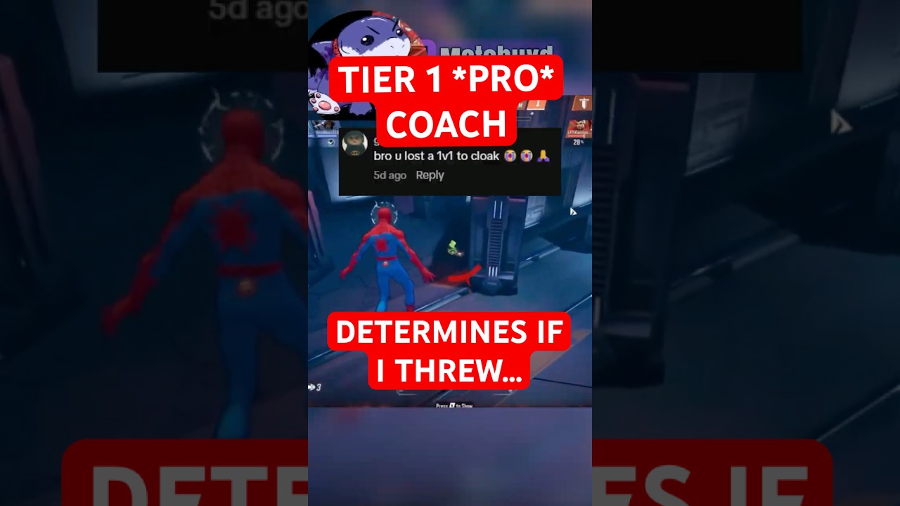 Я бросил? (АНАЛИЗ ПРОФЕССИОНАЛЬНОГО ТРЕНЕРА) 🤯@CoachKipzMR #marvelrivals #spiderman #matchuxd #pr...