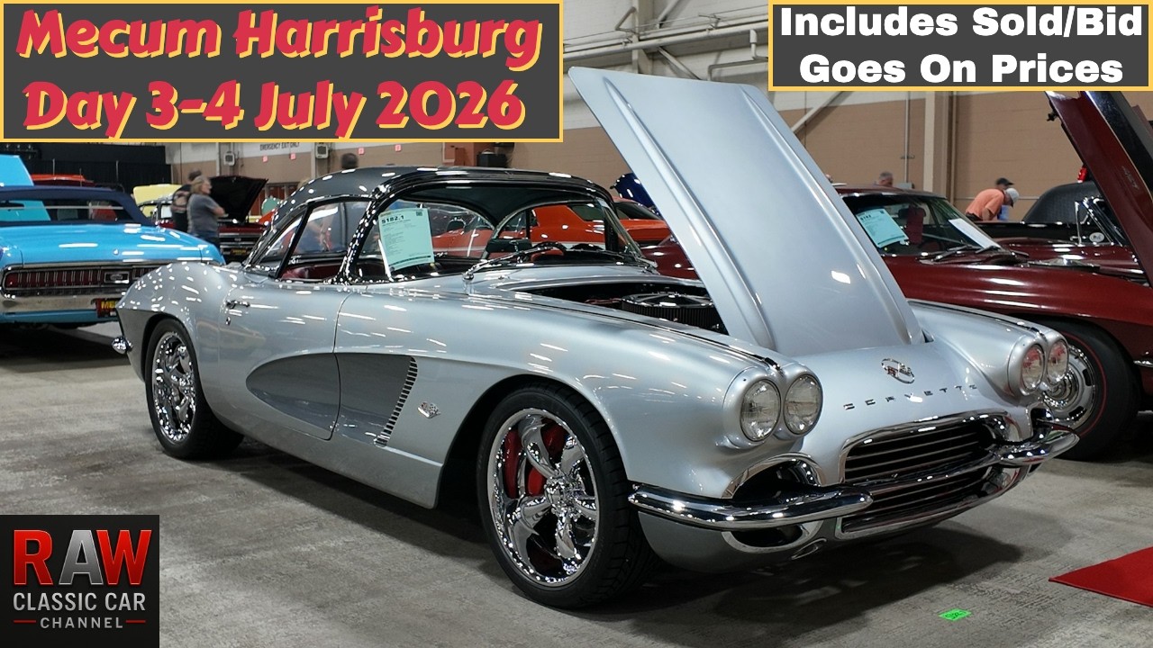 Mecum Harrisburg 2026 | Основные моменты аукциона в пятницу и субботу | Маслкары и классические а...
