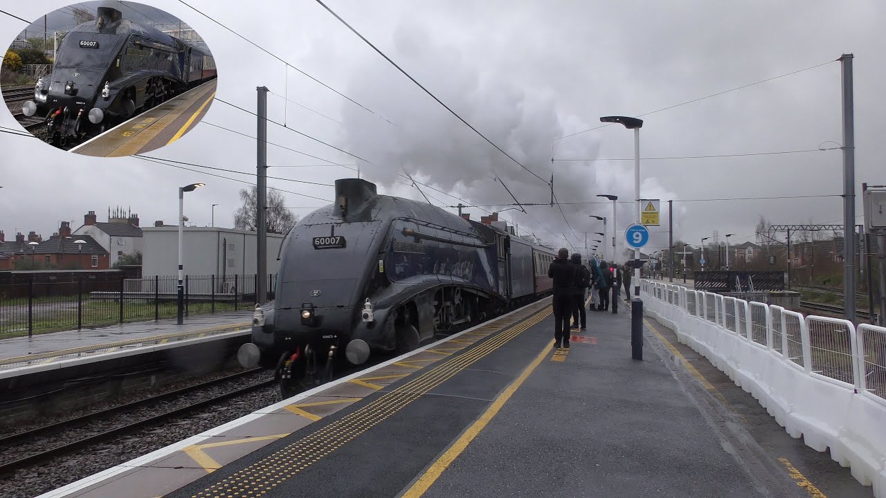 Streaking Return! 60007 'Sir Nigel Gresley' on the 'London to York' Excursion - 02/03/2024