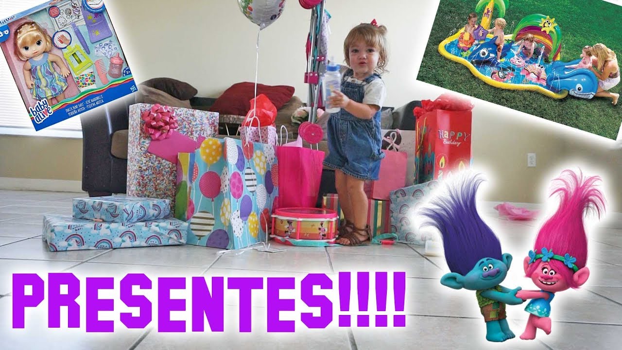 ABRINDO OS PRESENTES DE ANIVERSÁRIO!! (MUITA COISA!)