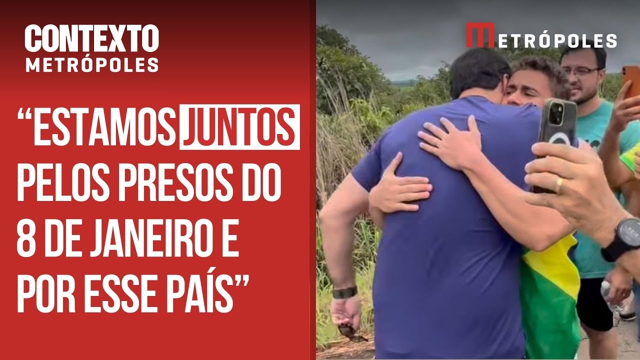 Carlos Bolsonaro se une a Nikolas na “caminhada pela liberdade”. Veja vídeo