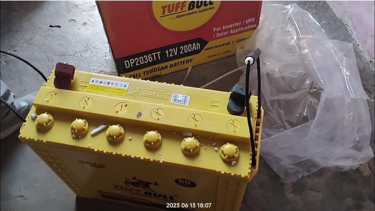 🔥Tuff bull 200ah tubular battery price || best  battery for home in india 2023 #200ah #tuff bull