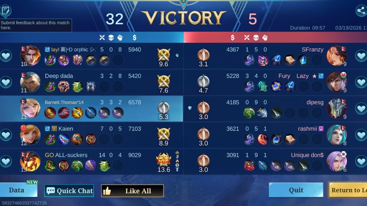 !!!!!! MOBILE LEGENDS BANG BANG !!!!!! GAME PLAY VIDEO........